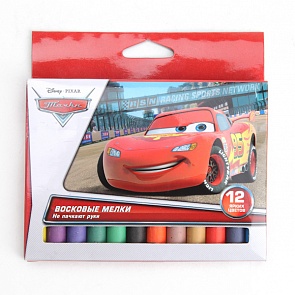 Набор восковых мелков «Disney Тачки», 12 цветов (Multi Art, ZHS-12-11/DCsim)